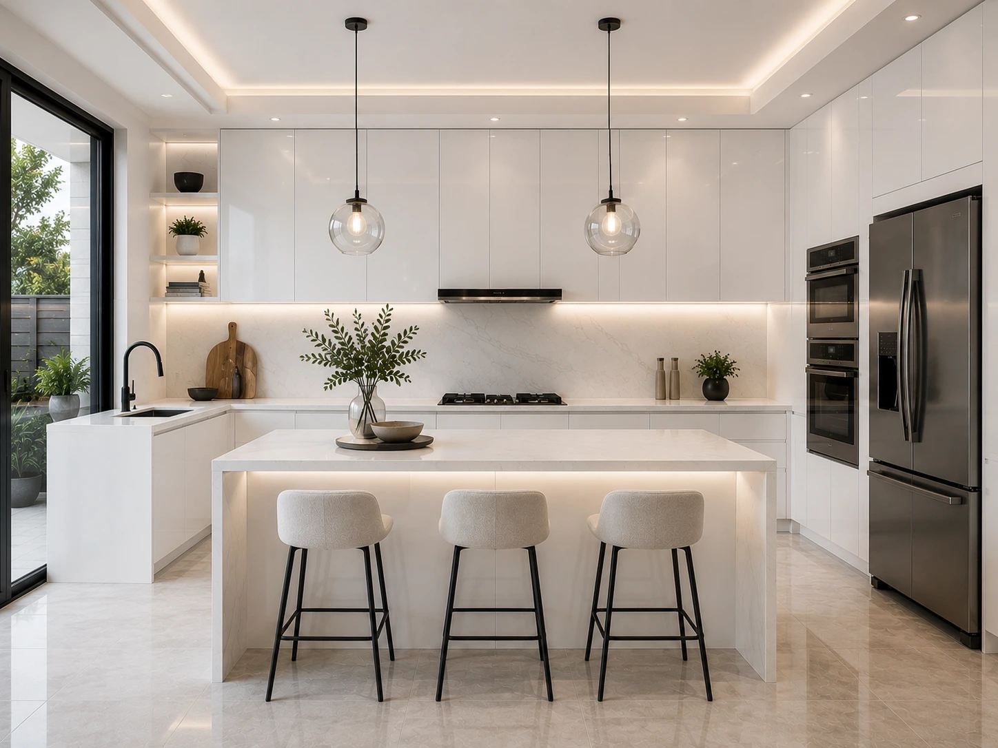 Prime Mist White — Installed