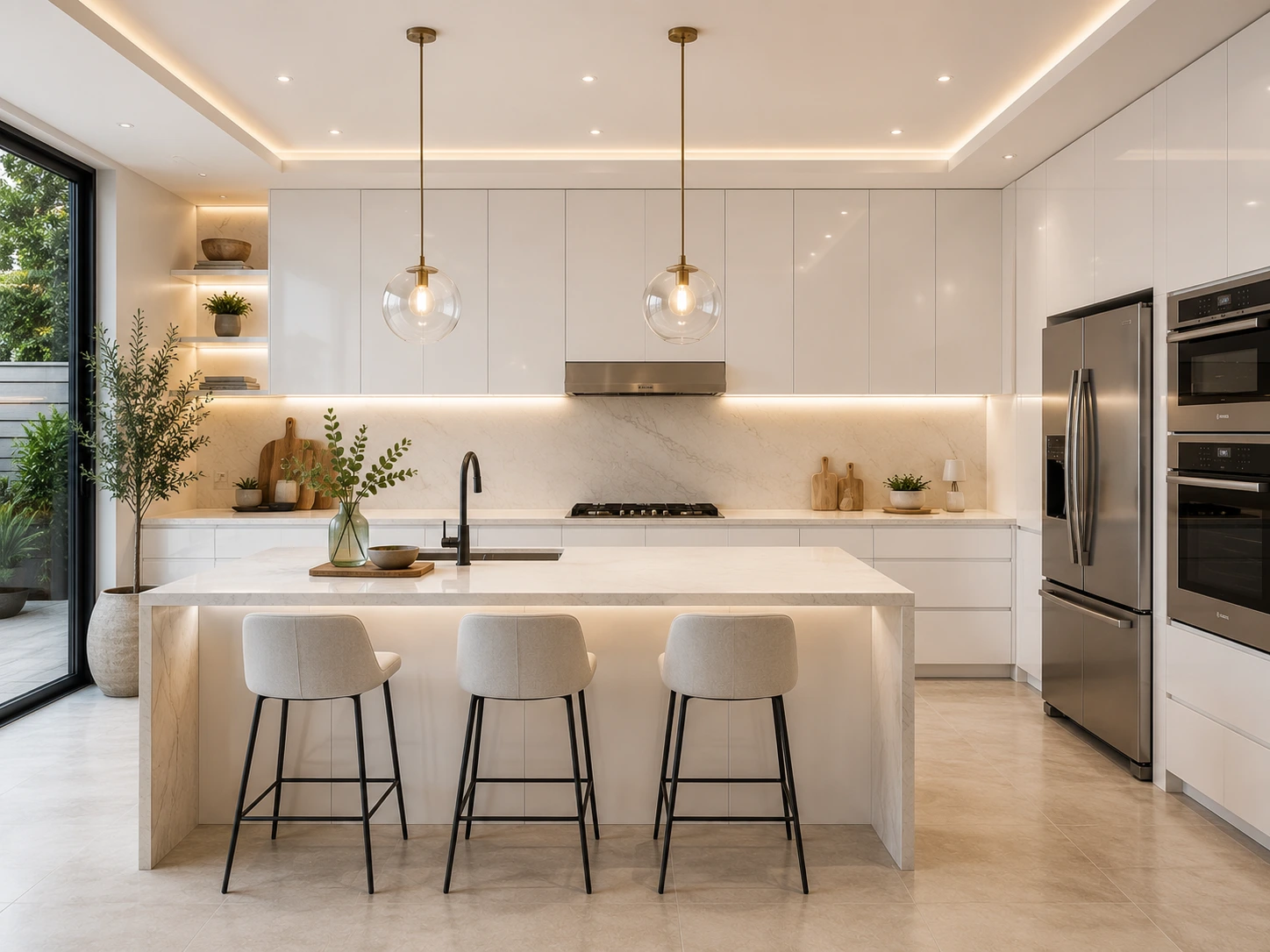 Prime Frost White — Installed