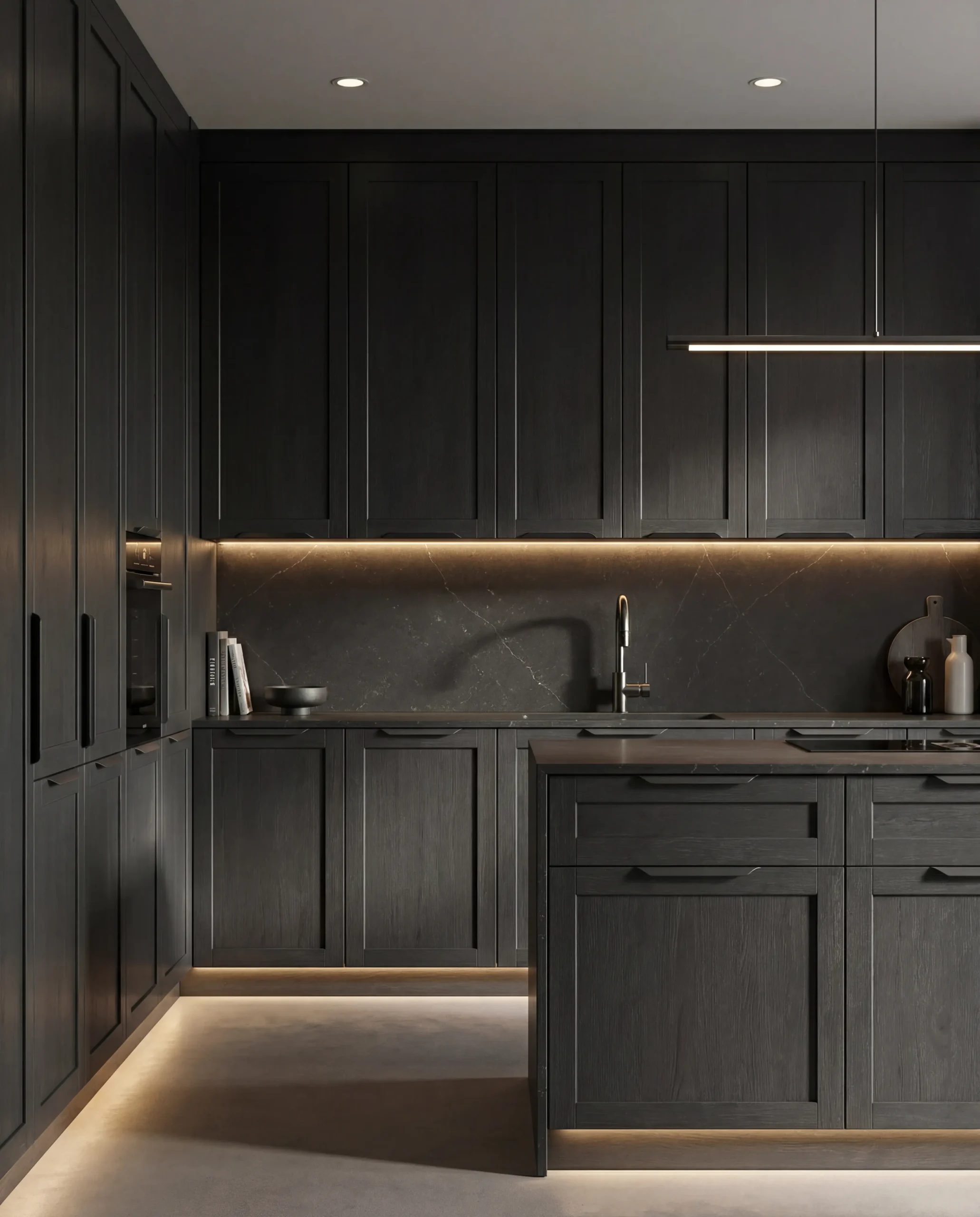 Charcoal Black — Installed