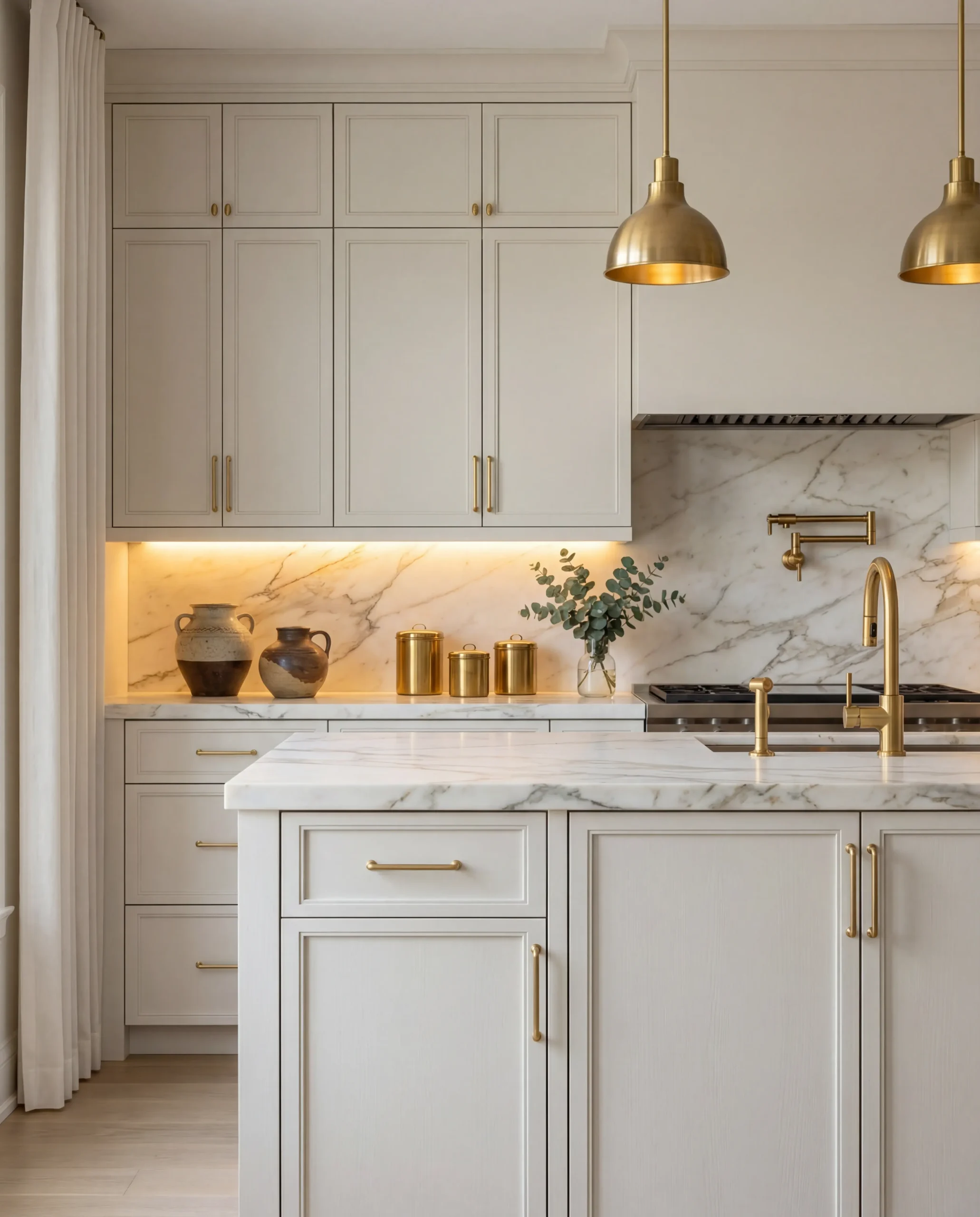 Slim Dove White — Installed