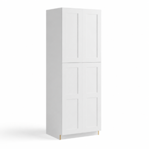 24" W Two Double Door Utility Pantry Cabinet