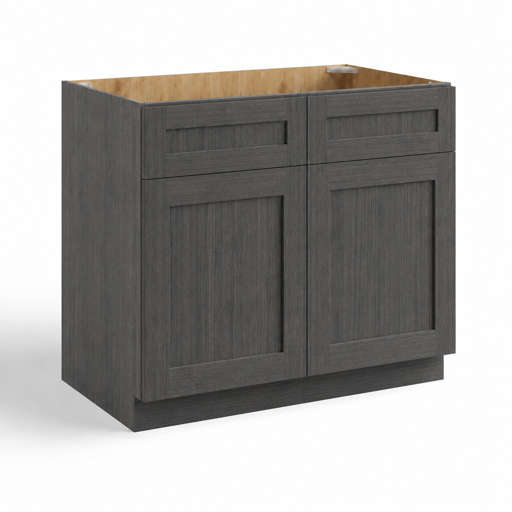 Base Cabinet with Double Doors and Drawers