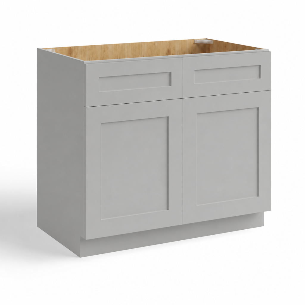 Base Cabinet with Double Doors and Drawers