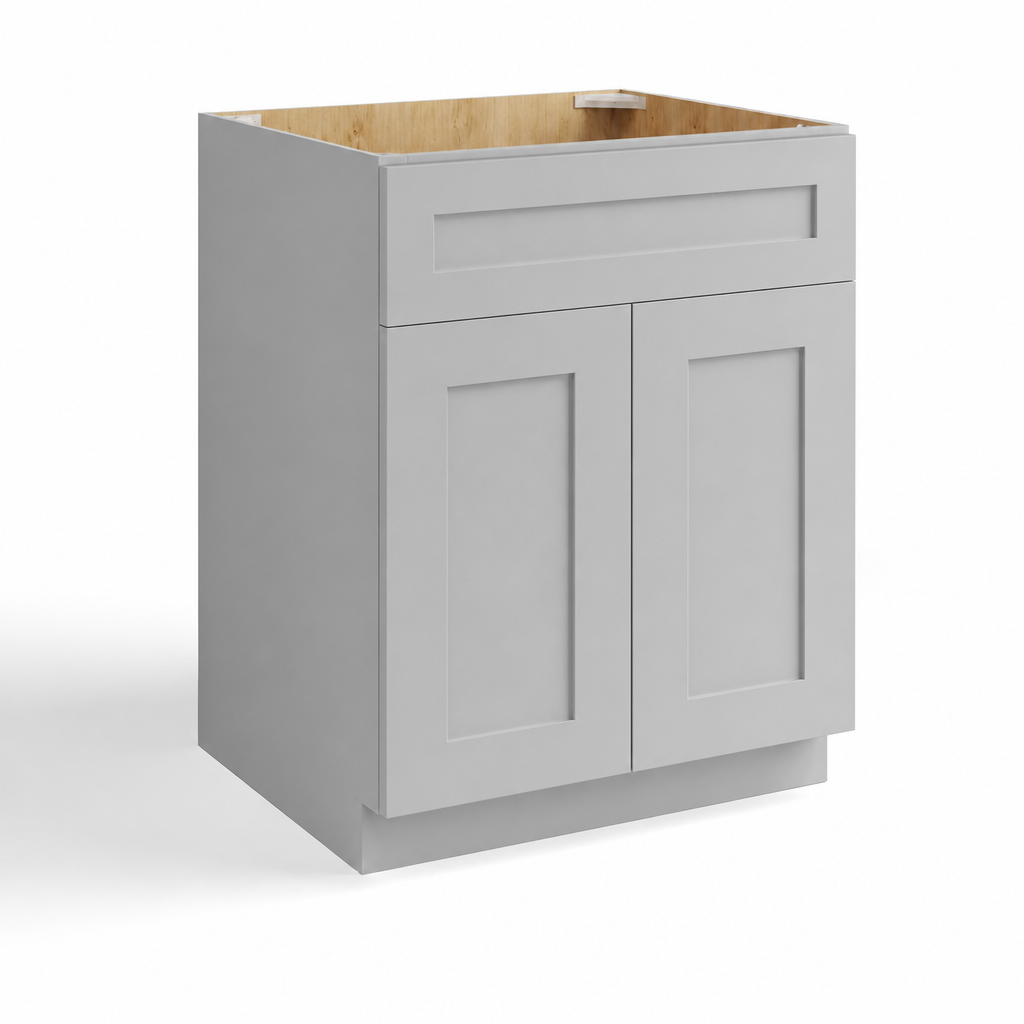 Base Cabinet with Double Doors & Single Drawer