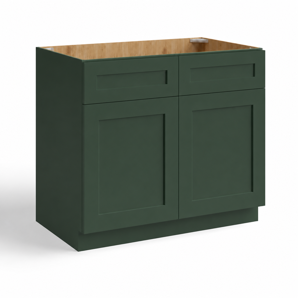 Base Cabinet with Double Doors and Drawers