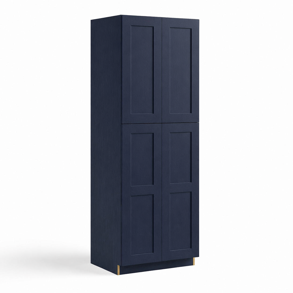 24″ W Two Double Door Utility Pantry Cabinet