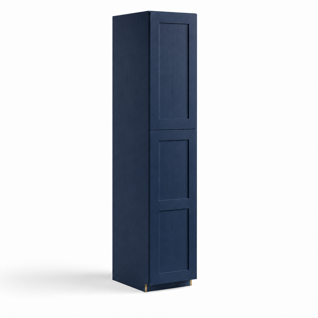 18″ W Two Single Door Utility Pantry Cabinet