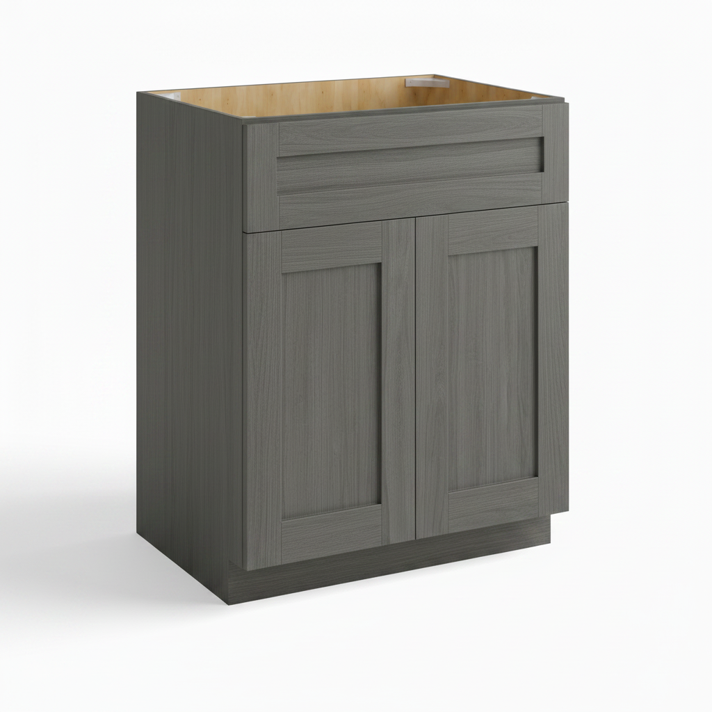 Single Vanity Sink Base
