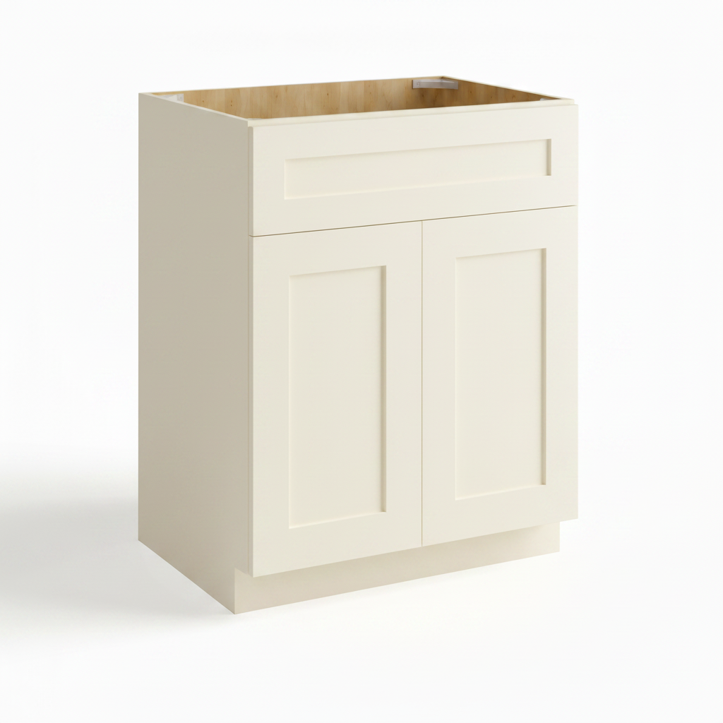 Single Vanity Sink Base