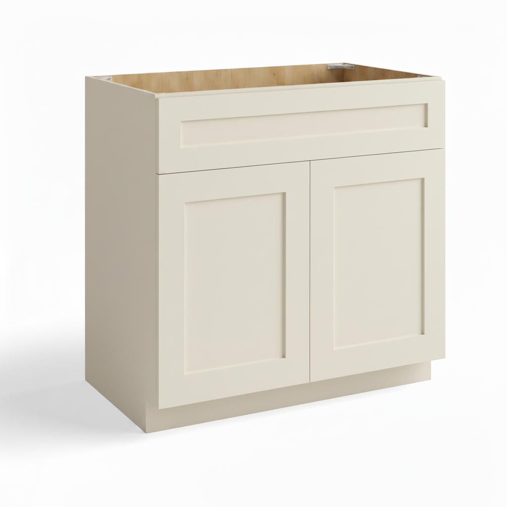 Single Vanity Sink Base