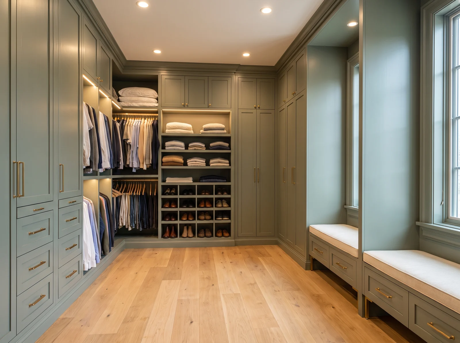 Walk-in in Slim Sage Green