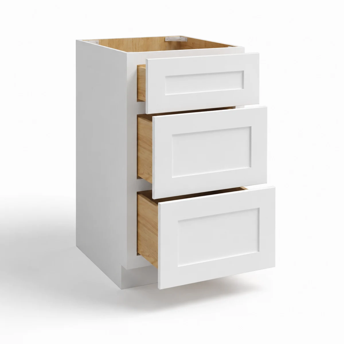 Vanity Drawer Base — open