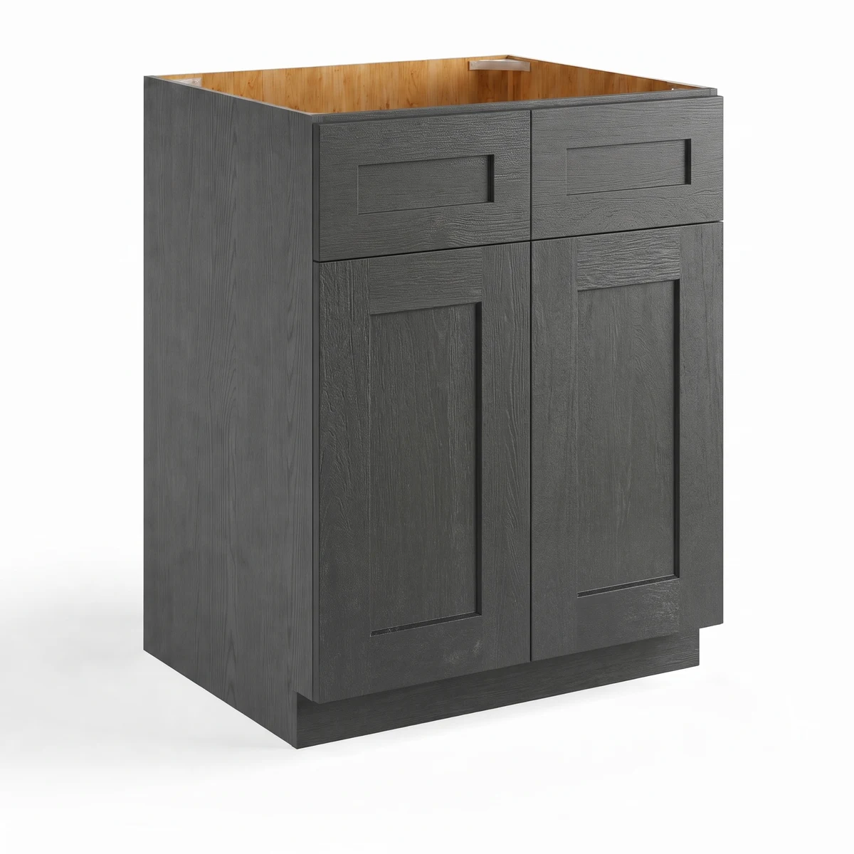 Sink Base With Double Doors and False Drawers