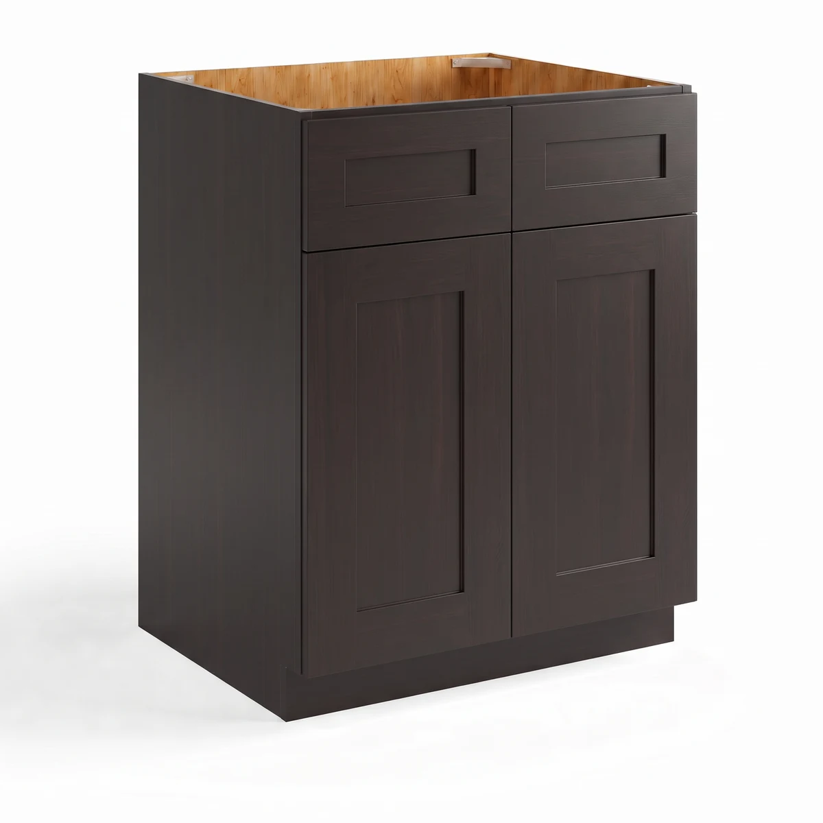 Sink Base With Double Doors and False Drawers