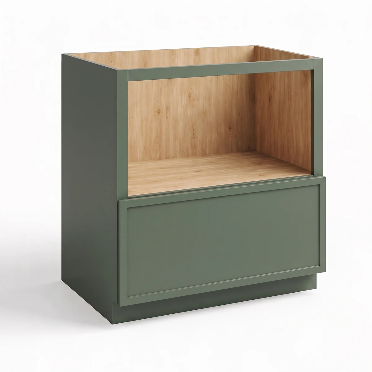 Microwave Base Cabinet with Single Drawer