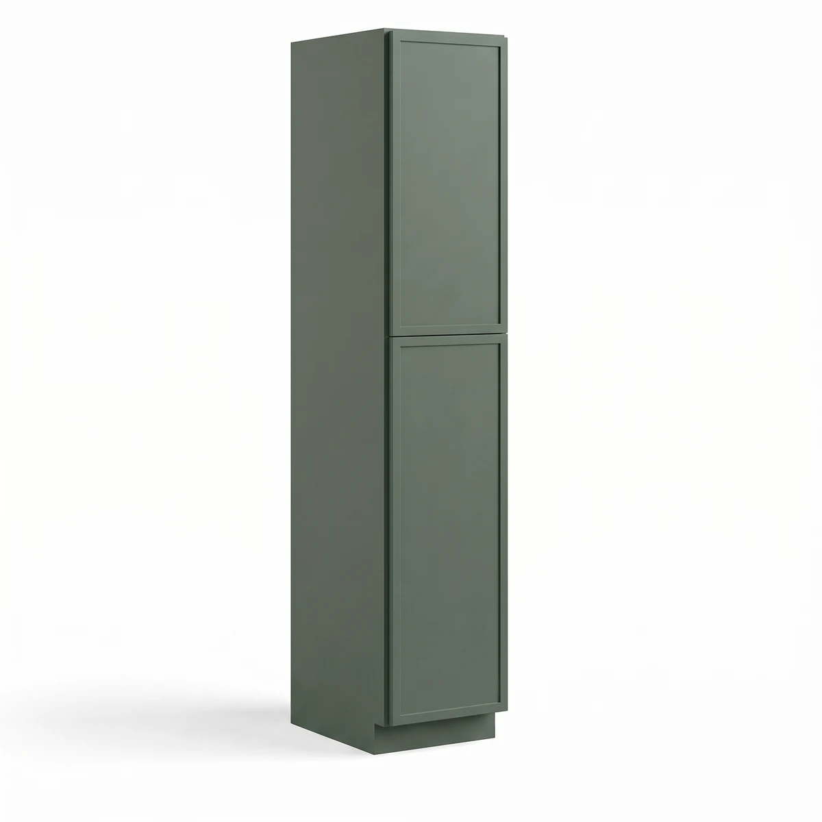 18″ W Two Single Door Utility Pantry Cabinet