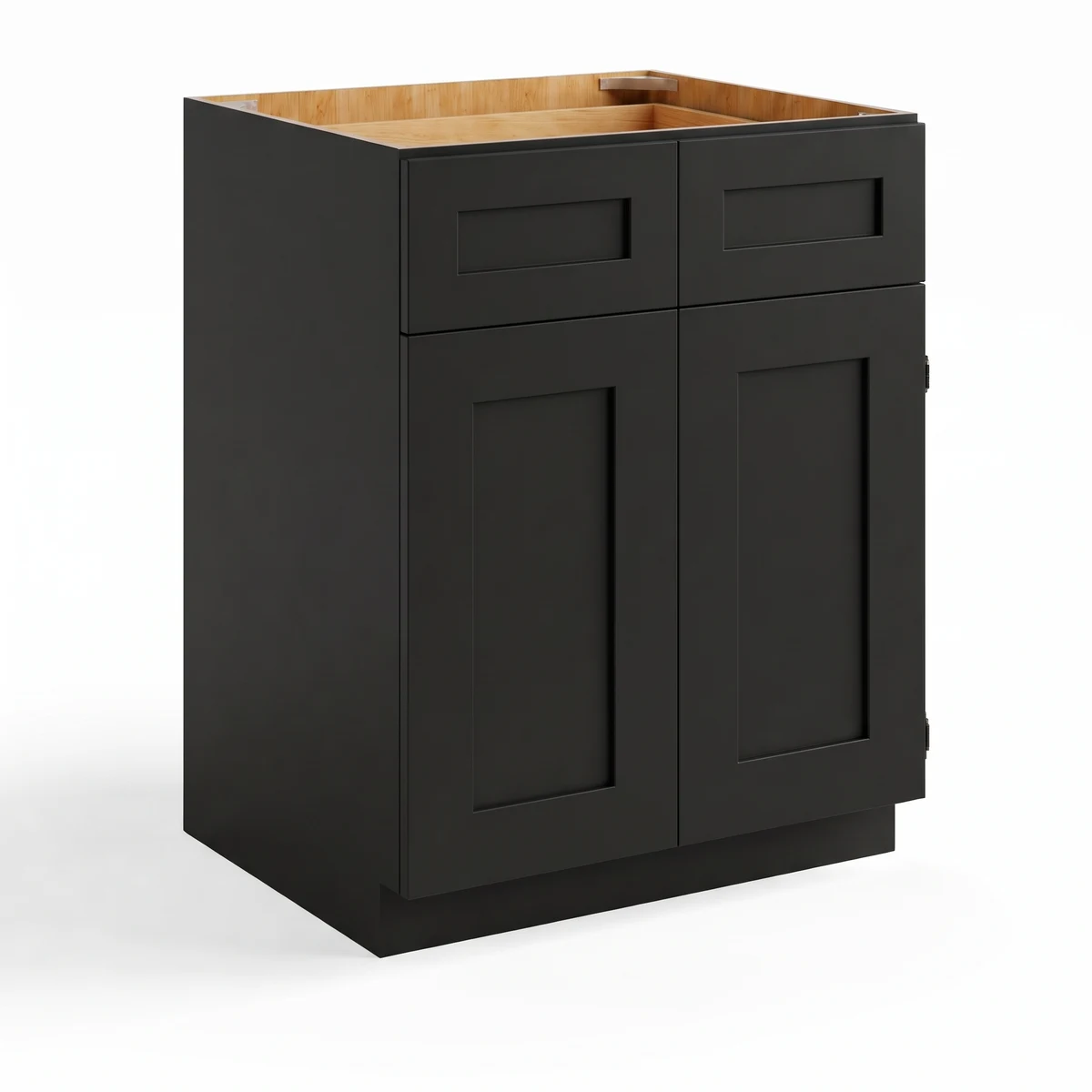 Sink Base With Double Doors and False Drawers