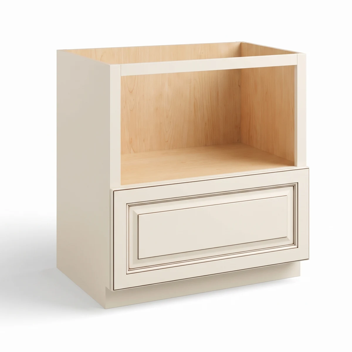 Microwave Base Cabinet with Single Drawer