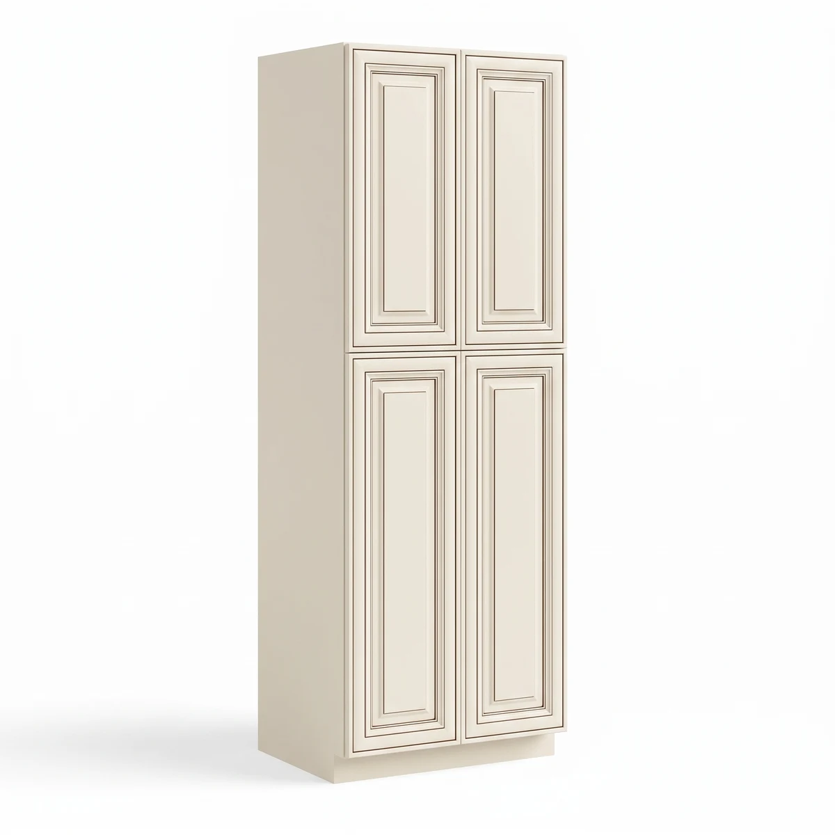 24″ W Two Double Door Utility Pantry Cabinet