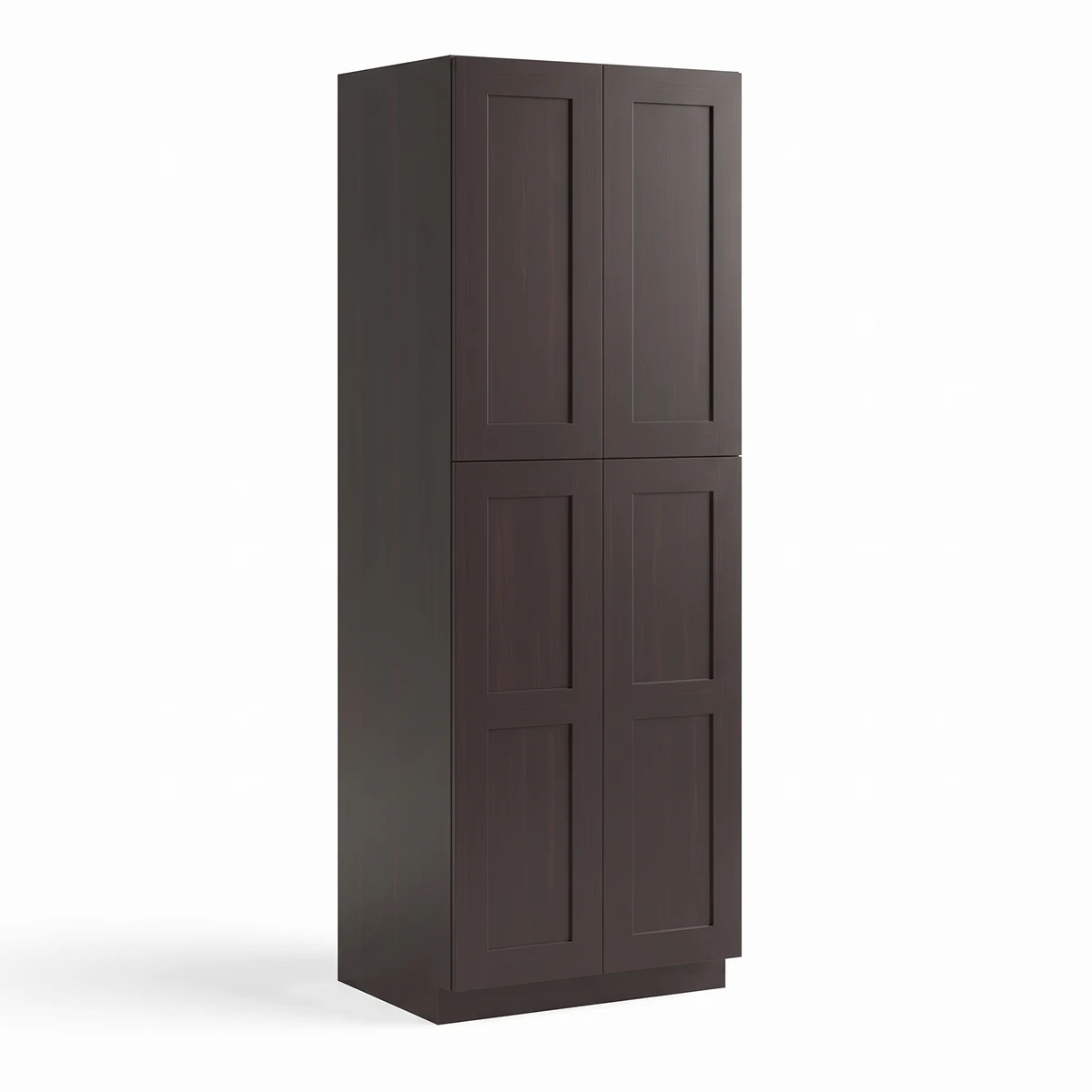 24″ W Two Double Door Utility Pantry Cabinet