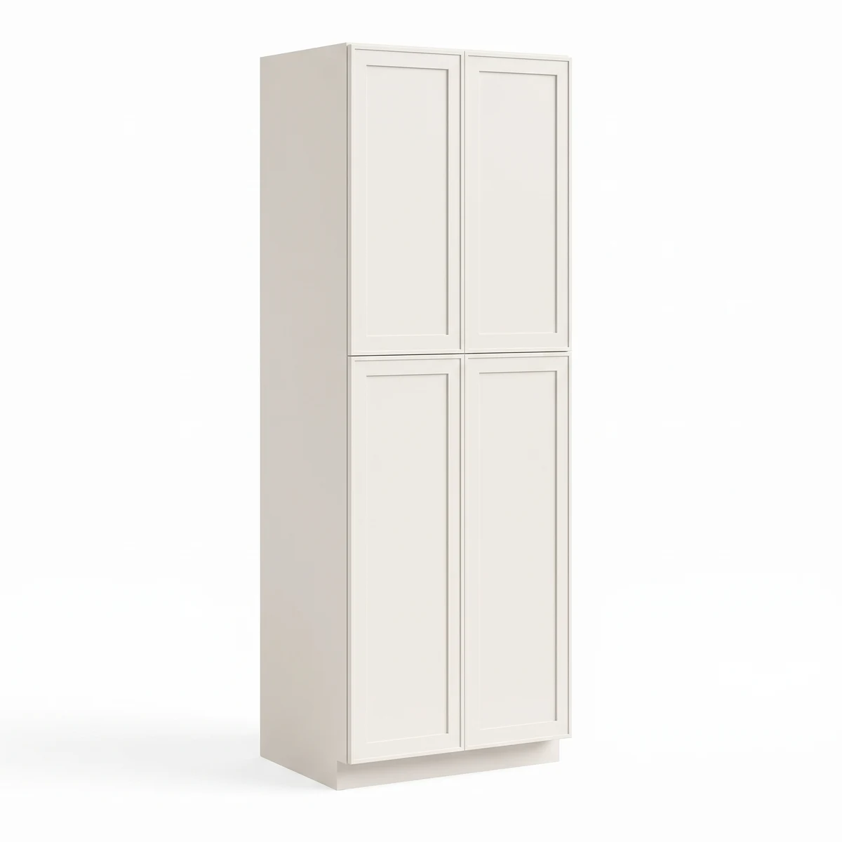 24″ W Two Double Door Utility Pantry Cabinet