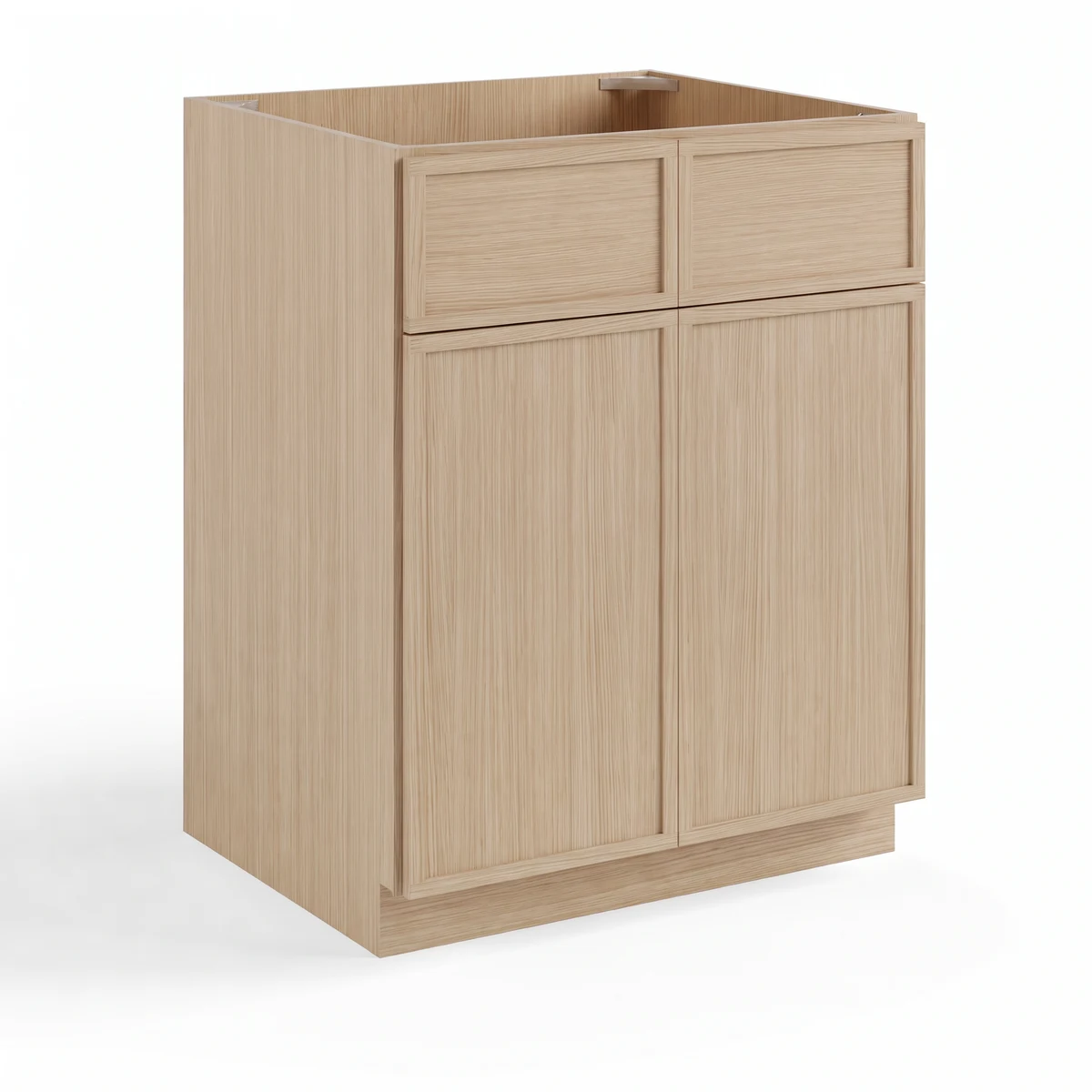 Sink Base With Double Doors and False Drawers