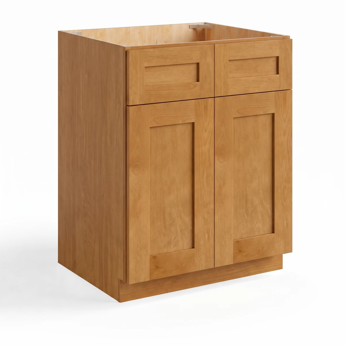 Sink Base With Double Doors and False Drawers