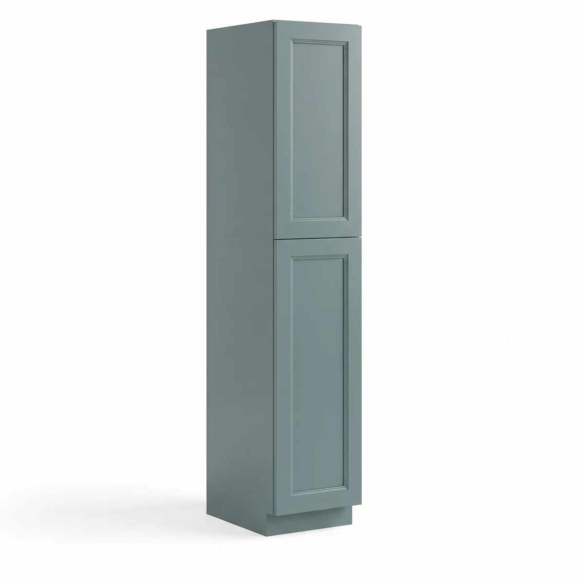 18″ W Two Single Door Utility Pantry Cabinet